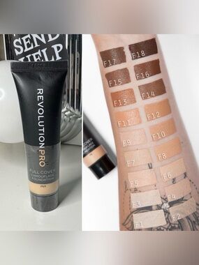 Revolution Pro Full Coverage Camouflage Foundation F6.5
